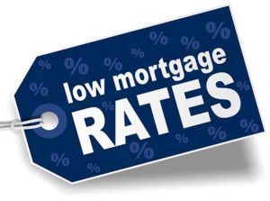 Low Mortgage Rates Graphic